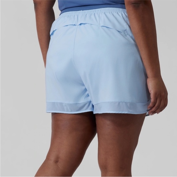 Athleta MESH RACER RUN MID RISE 4 SHORT - Picture 3 of 9